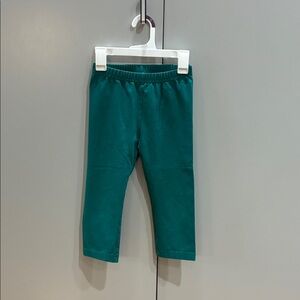 Hanna Andersson Capri Teal Leggings